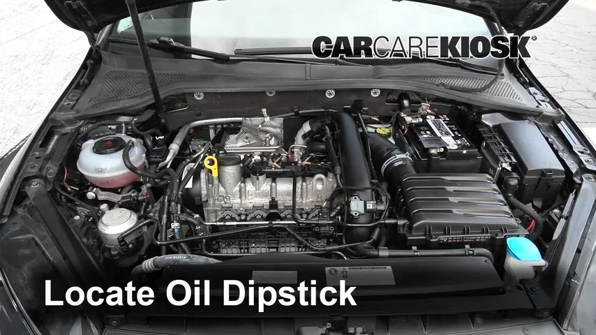 2019 Volkswagen Golf SportWagen S 1.4L 4 Cyl. Turbo Oil Check Oil Level